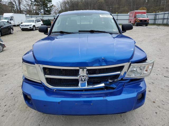 1D7HW42K58S558438 - 2008 DODGE DAKOTA SLT BLUE photo 5