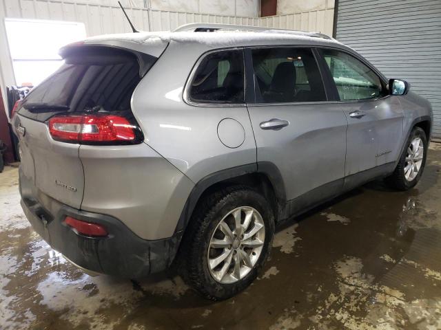 1C4PJMDS6FW540750 - 2015 JEEP CHEROKEE 4 LIMITED SILVER photo 3