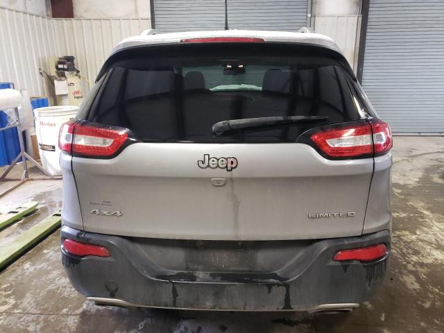 1C4PJMDS6FW540750 - 2015 JEEP CHEROKEE 4 LIMITED SILVER photo 6