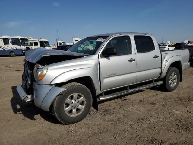 3TMJU62N69M091810 - 2009 TOYOTA TACOMA DOUBLE CAB PRERUNNER SILVER photo 1
