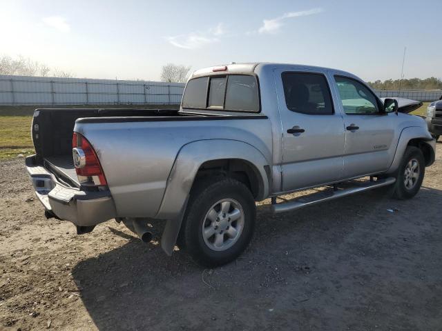 3TMJU62N69M091810 - 2009 TOYOTA TACOMA DOUBLE CAB PRERUNNER SILVER photo 3