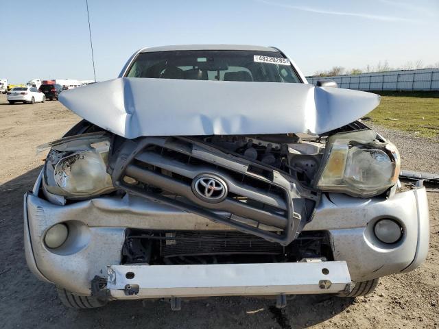 3TMJU62N69M091810 - 2009 TOYOTA TACOMA DOUBLE CAB PRERUNNER SILVER photo 5