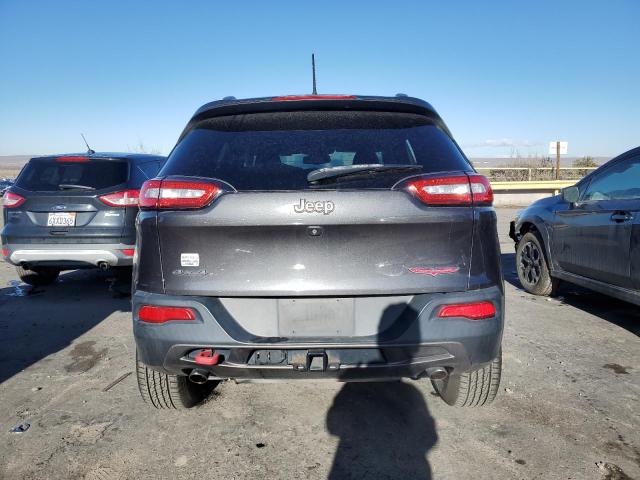 1C4PJMBS9FW728181 - 2015 JEEP CHEROKEE TRAILHAWK გრაფიტი ფოტო 6
