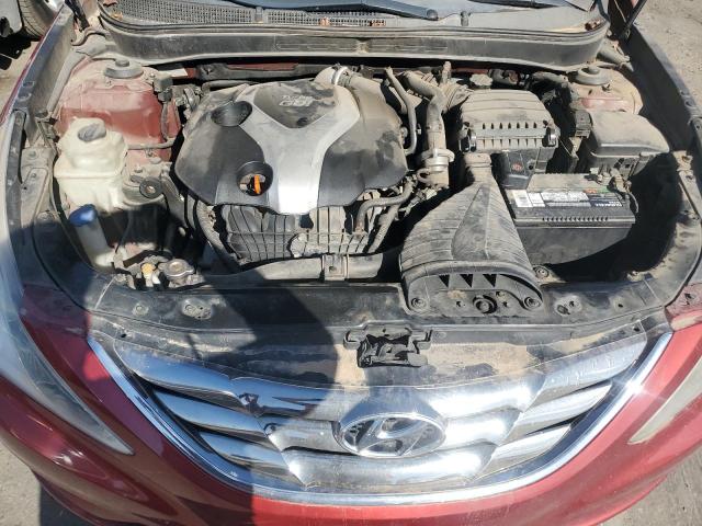 5NPEC4AB0CH422541 - 2012 HYUNDAI SONATA SE MAROON photo 11