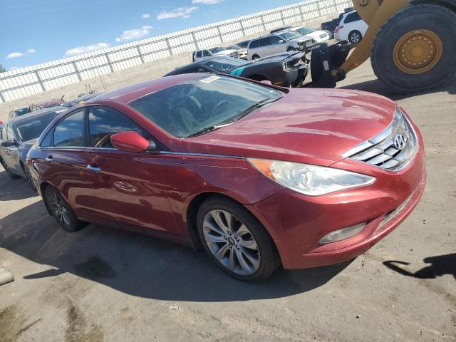 5NPEC4AB0CH422541 - 2012 HYUNDAI SONATA SE MAROON photo 4