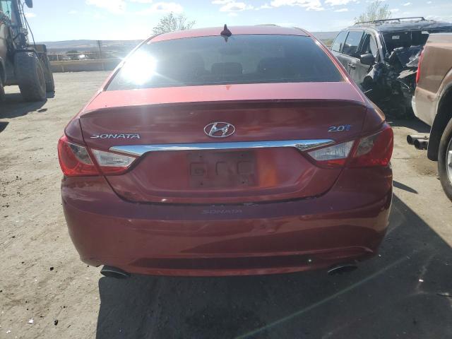 5NPEC4AB0CH422541 - 2012 HYUNDAI SONATA SE MAROON photo 6