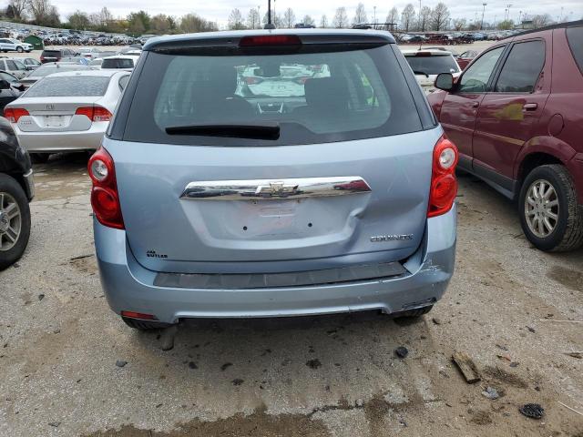 2GNALAEK5F6262261 - 2015 CHEVROLET EQUINOX LS BLUE photo 6