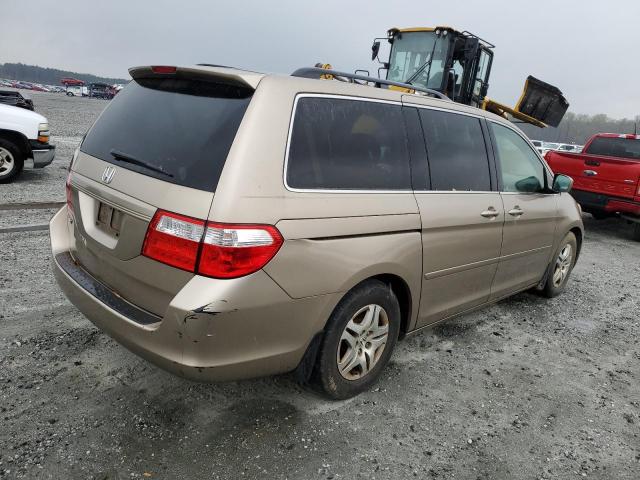 5FNRL38746B412773 - 2006 HONDA ODYSSEY EXL BEIGE photo 3