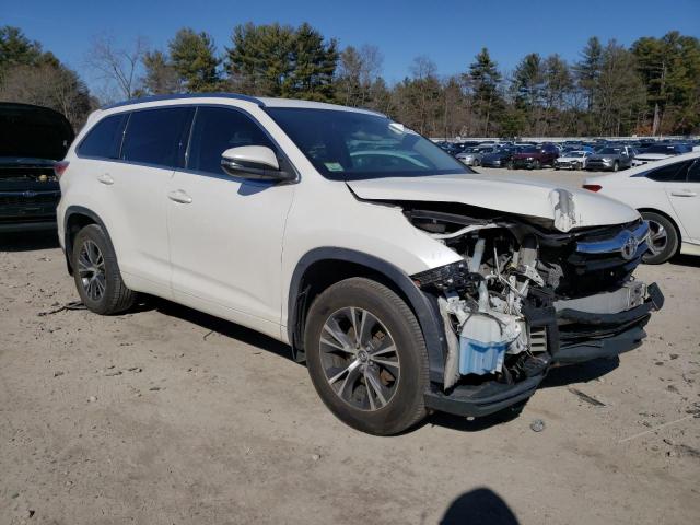 5TDJKRFH2GS311159 - 2016 TOYOTA HIGHLANDER XLE 白色 照片 4