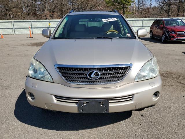 JTJHW31U772031746 - 2007 LEXUS RX 400H TAN photo 5