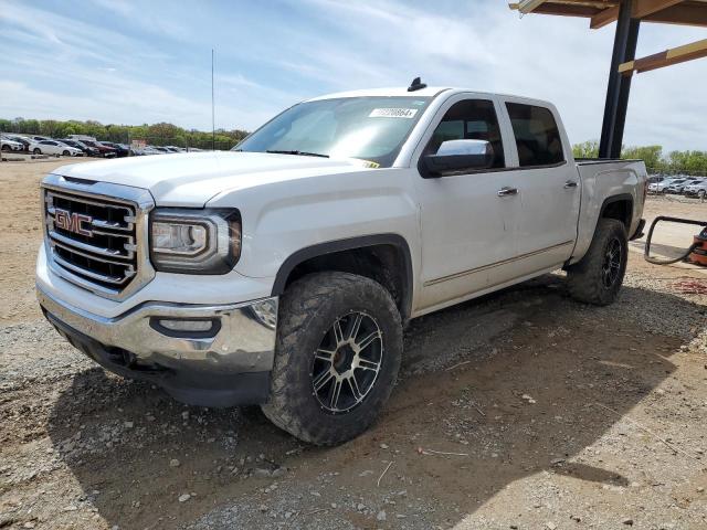 3GTU2NEC9JG188607 - 2018 GMC SIERRA K1500 SLT WHITE photo 1