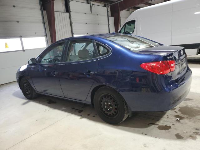 KMHDU46DX7U244602 - 2007 HYUNDAI ELANTRA GLS BLUE photo 2