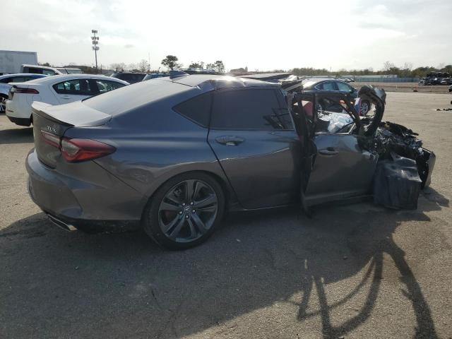 19UUB5F56MA008049 - 2021 ACURA TLX TECH A GRAY photo 3