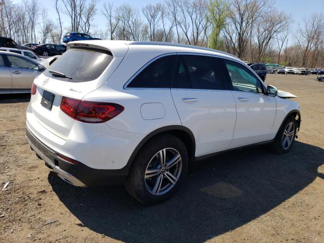 W1N0G8EB5MF873369 - 2021 MERCEDES-BENZ GLC 300 4MATIC WHITE photo 3