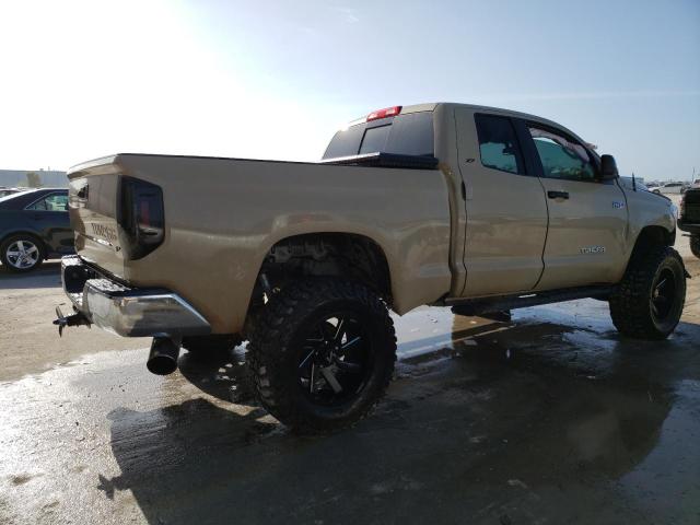 5TFRY5F10JX236069 - 2018 TOYOTA TUNDRA DOUBLE CAB SR/SR5 TAN photo 3