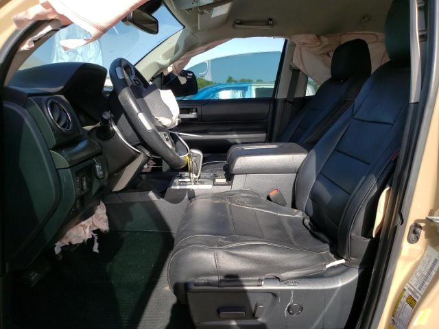 5TFRY5F10JX236069 - 2018 TOYOTA TUNDRA DOUBLE CAB SR/SR5 TAN photo 7