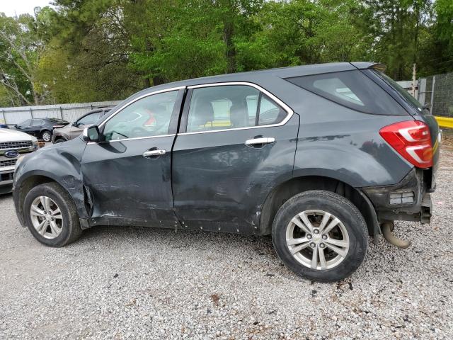 2GNALBEK4H1552593 - 2017 CHEVROLET EQUINOX LS GRAY photo 2