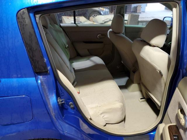 3N1BC1CP9AL358476 - 2010 NISSAN VERSA S BLUE photo 10