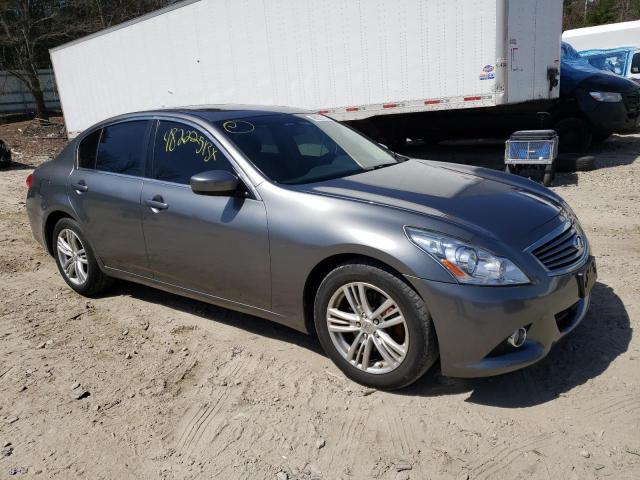 JN1CV6AR9DM755521 - 2013 INFINITI G37 GRAY photo 4