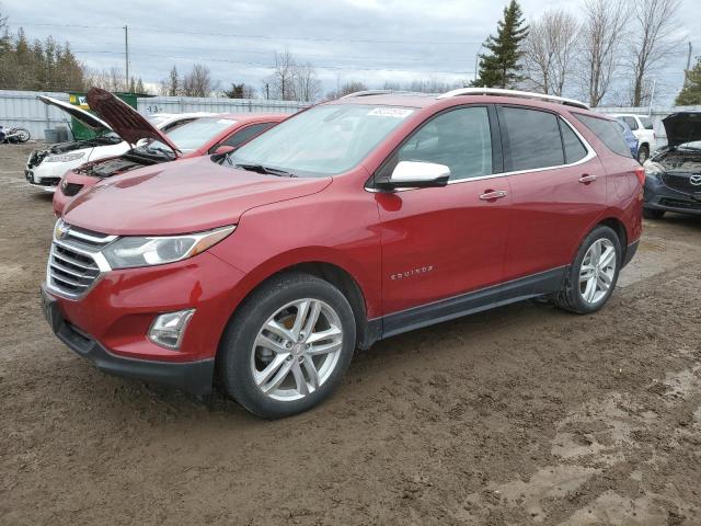 2GNAXVEV6J6130379 - 2018 CHEVROLET EQUINOX PREMIER RED photo 1