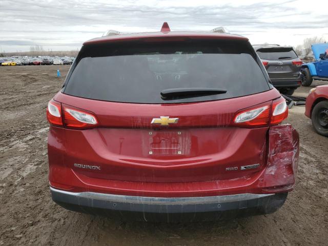 2GNAXVEV6J6130379 - 2018 CHEVROLET EQUINOX PREMIER RED photo 6