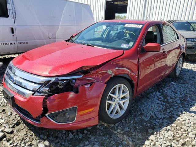 3FAHP0JG3BR240677 - 2011 FORD FUSION SEL RED photo 1