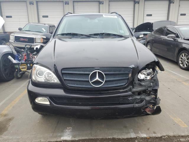 4JGAB57E74A465013 - 2004 MERCEDES-BENZ ML 350 BLACK photo 5