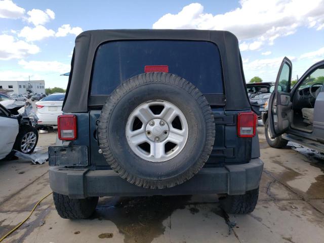 1J4GB39198L619917 - 2008 JEEP WRANGLER U X GRAY photo 6