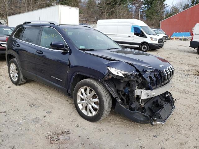 1C4PJMDB0GW120547 - 2016 JEEP CHEROKEE LIMITED BLUE photo 4