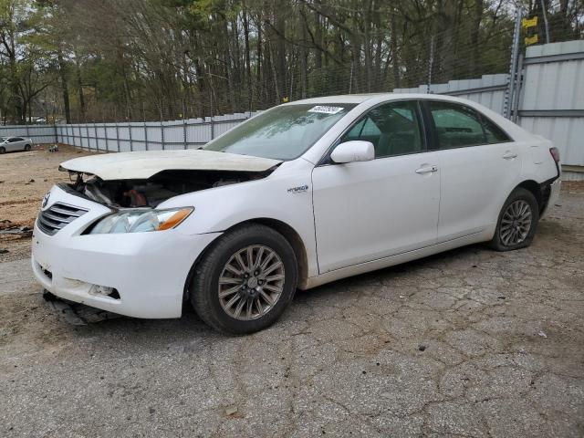 4T1BB46K17U013843 - 2007 TOYOTA CAMRY HYBRID WHITE photo 1