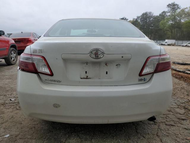 4T1BB46K17U013843 - 2007 TOYOTA CAMRY HYBRID WHITE photo 6