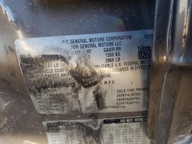 LRBFX4SXXKD008379 - 2019 BUICK ENVISION PREMIUM II BROWN photo 13