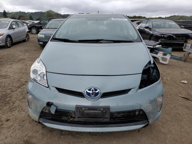 JTDKN3DU6E1759097 - 2014 TOYOTA PRIUS TEAL photo 5