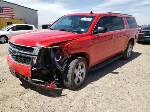 1GNSKHKC7HR347865 - 2017 CHEVROLET SUBURBAN K1500 LT RED photo 1