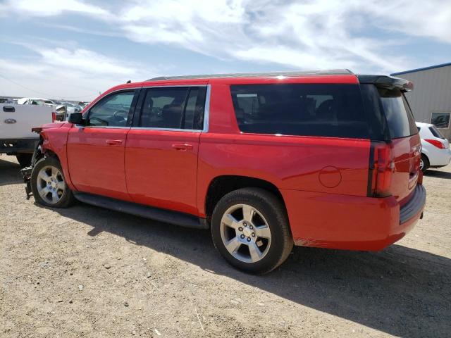 1GNSKHKC7HR347865 - 2017 CHEVROLET SUBURBAN K1500 LT RED photo 2