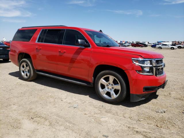 1GNSKHKC7HR347865 - 2017 CHEVROLET SUBURBAN K1500 LT RED photo 4