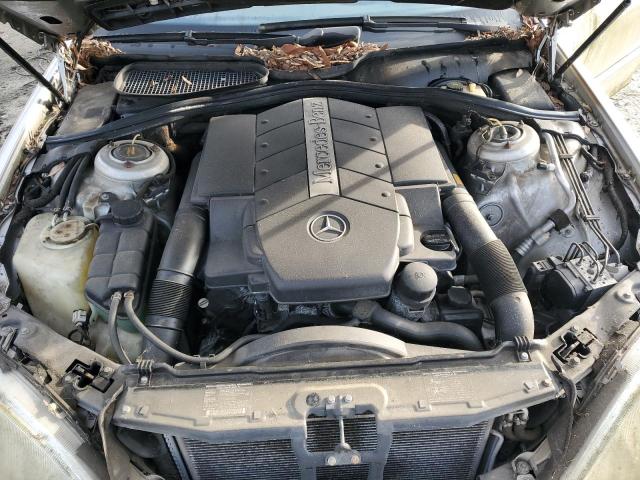 WDBNG70JX2A217974 - 2002 MERCEDES-BENZ S 430 SILVER photo 11