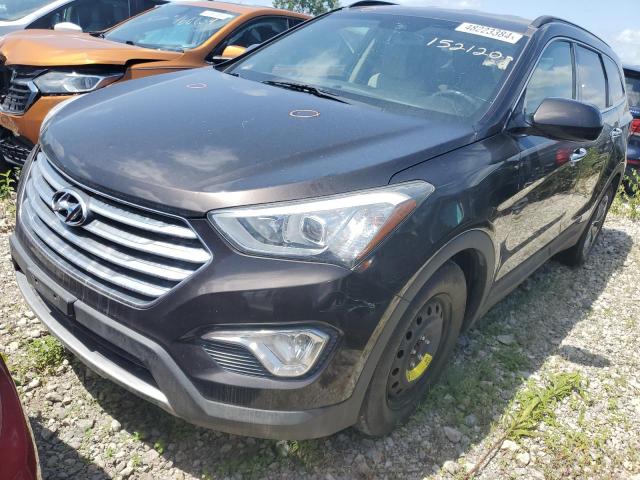 KM8SMDHF6GU152120 - 2016 HYUNDAI SANTA FE SE BLACK photo 1