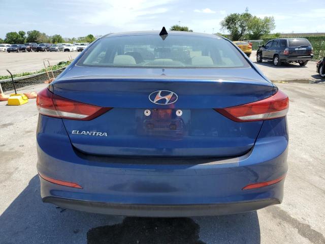 5NPD84LF6HH108168 - 2017 HYUNDAI ELANTRA SE BLUE photo 6