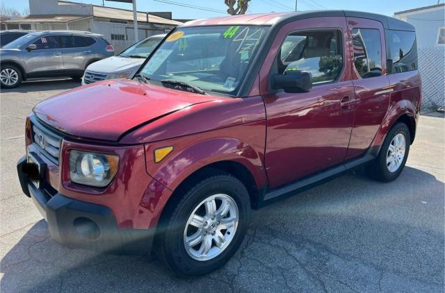 5J6YH18787L000060 - 2007 HONDA ELEMENT EX BURGUNDY photo 2