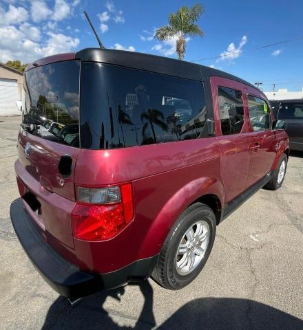 5J6YH18787L000060 - 2007 HONDA ELEMENT EX BURGUNDY photo 4