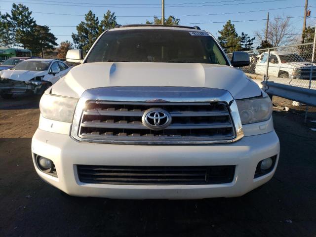 5TDDW5G1XDS088473 - 2013 TOYOTA SEQUOIA PLATINUM WHITE photo 5