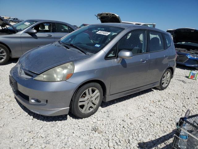 JHMGD38637S041653 - 2007 HONDA FIT S ნაცრისფერი ფოტო 1