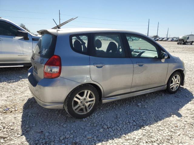 JHMGD38637S041653 - 2007 HONDA FIT S ნაცრისფერი ფოტო 3