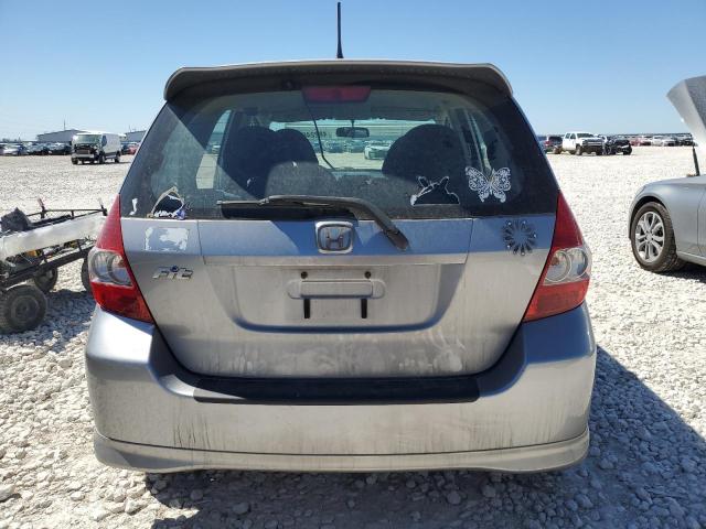 JHMGD38637S041653 - 2007 HONDA FIT S ნაცრისფერი ფოტო 6
