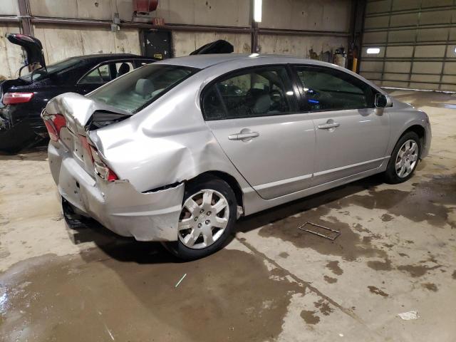 2HGFA16579H309880 - 2009 HONDA CIVIC LX SILVER photo 3