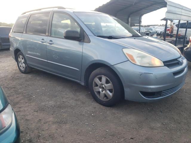 5TDZA23C05S298138 - 2005 TOYOTA SIENNA CE BLUE photo 4