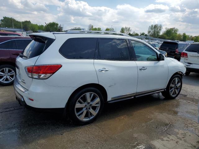 5N1AR2MM3EC631863 - 2014 NISSAN PATHFINDER S WHITE photo 3