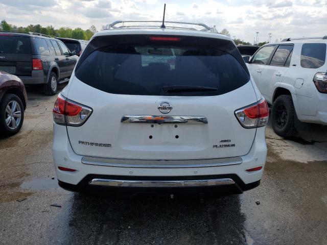 5N1AR2MM3EC631863 - 2014 NISSAN PATHFINDER S WHITE photo 6