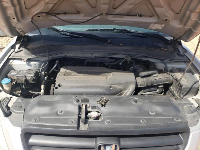 2HKYF18684H555903 - 2004 HONDA PILOT EXL SILVER photo 11